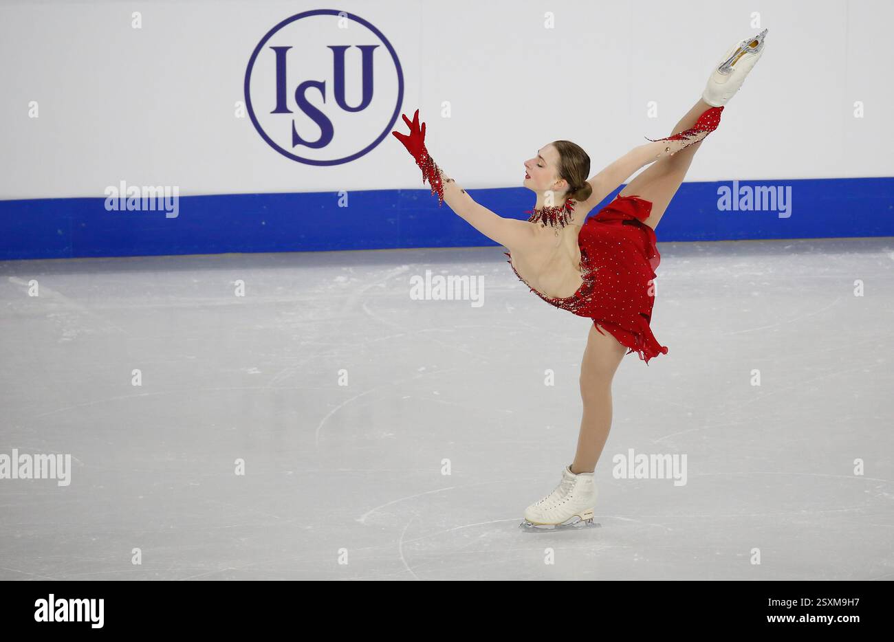 Sarah Everhardt (USA), Feb 23, 2025 Figure Skating Women