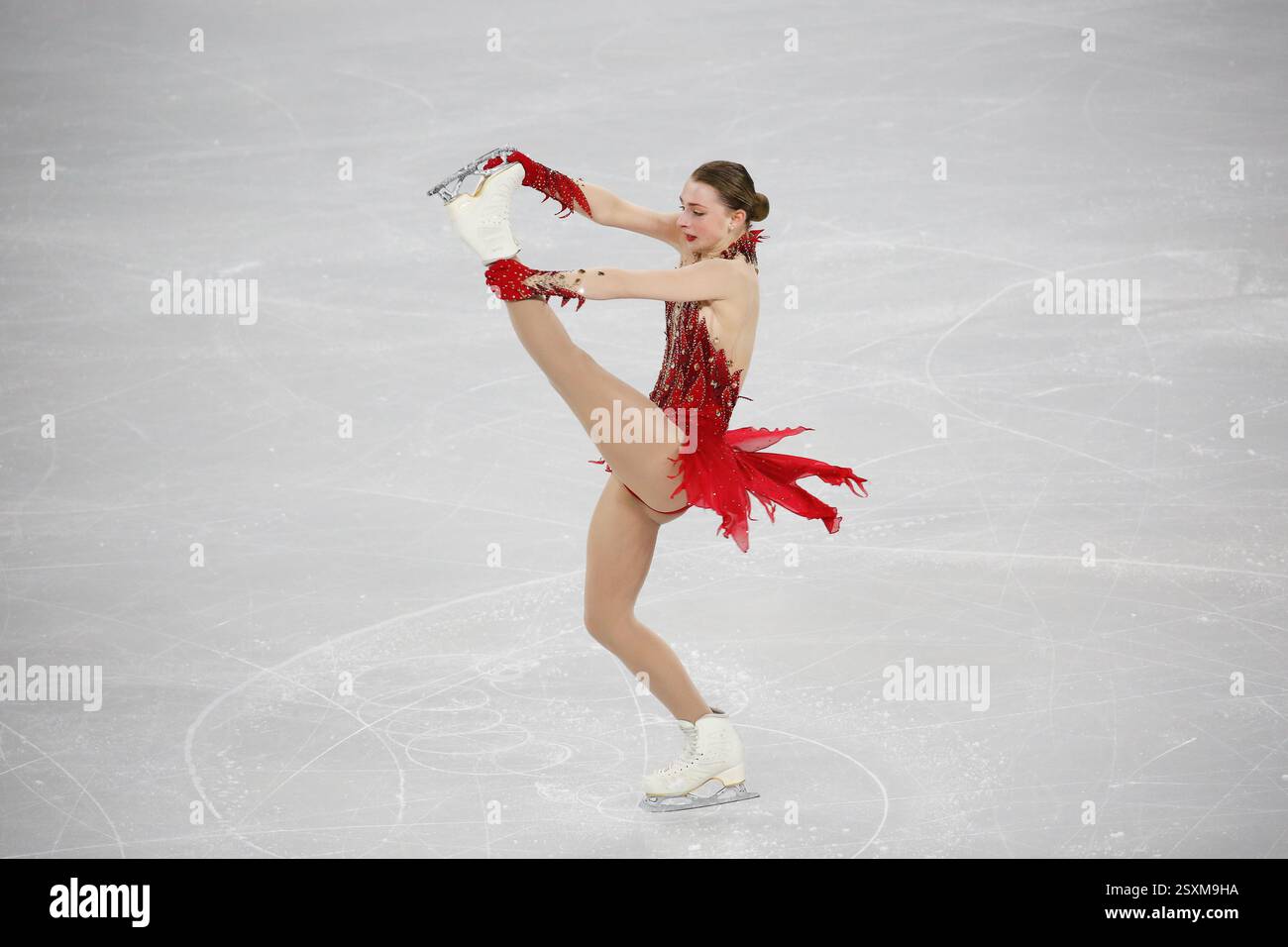 Sarah Everhardt (USA), Feb 23, 2025 Figure Skating Women