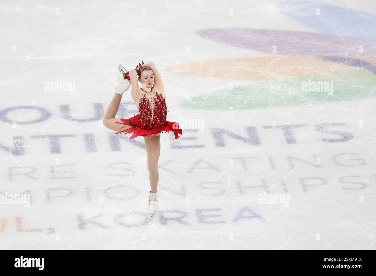 Sarah Everhardt (USA), Feb 23, 2025 Figure Skating Women