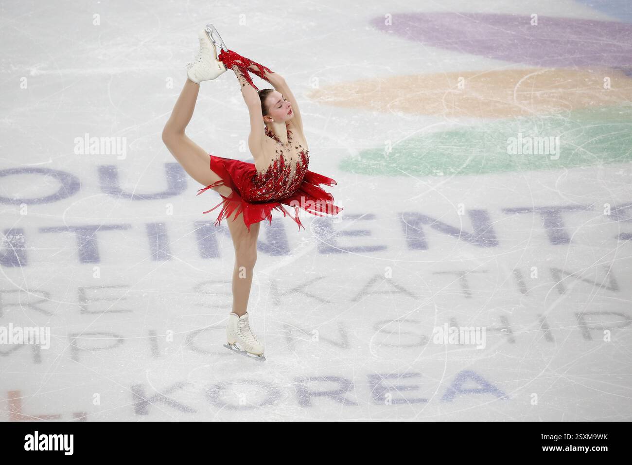 Sarah Everhardt (USA), Feb 23, 2025 Figure Skating Women
