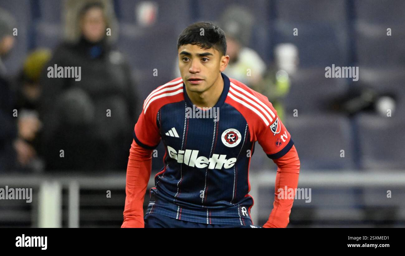 New England Revolution forward Luca Langoni (41) during an MLS soccer ...