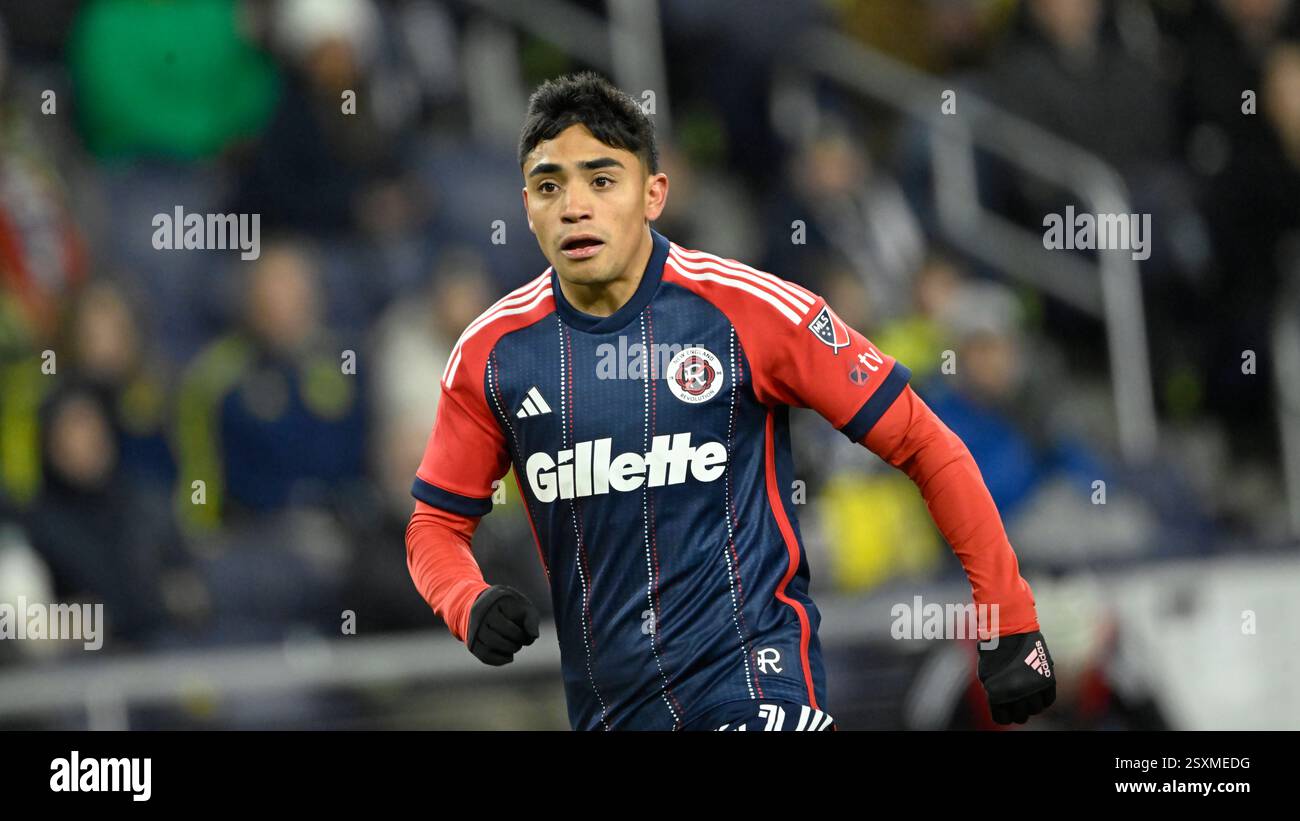 New England Revolution forward Luca Langoni (41) during an MLS soccer ...