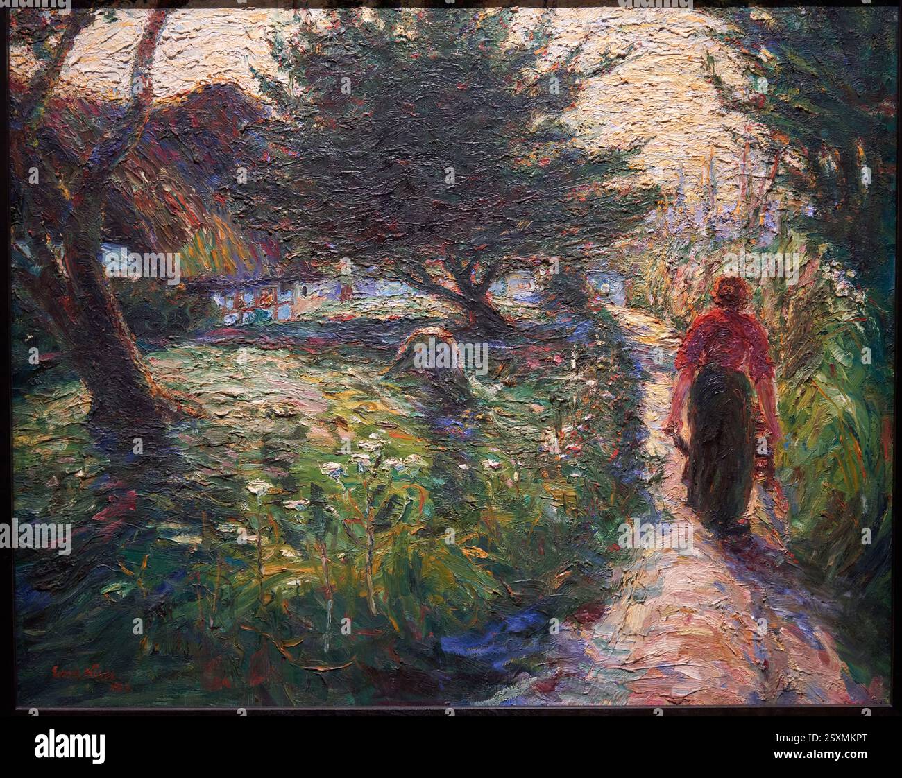 Summer Afternoon, 1903, Emil Nolde (1867-1956), Thyssen Bornemisza Museum, Madrid, Spain, Europe Stock Photo