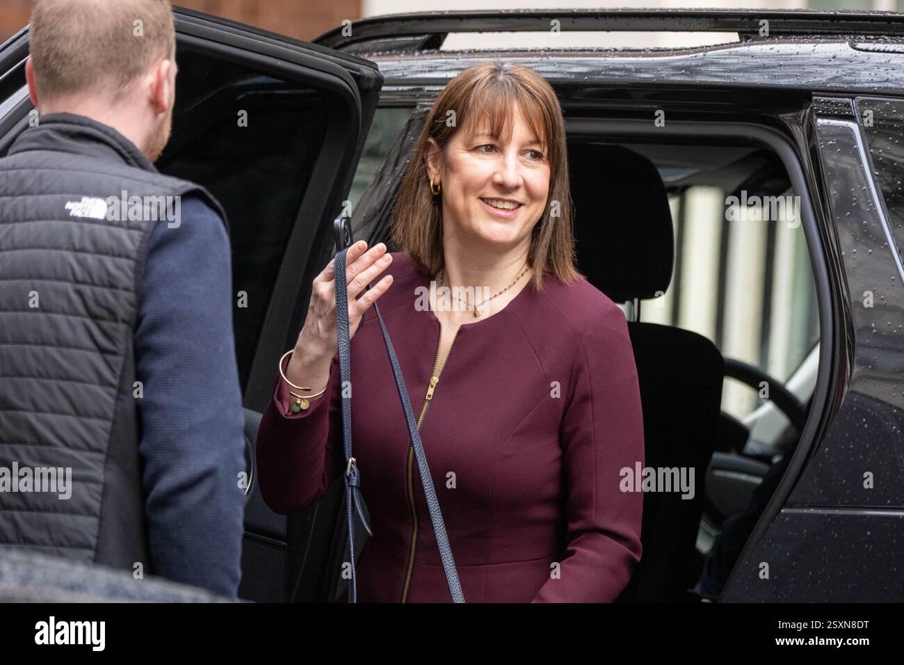 London UK 25 Feb 2025 Rachel Reeves, Chancellor of the Exchequer, at a ...