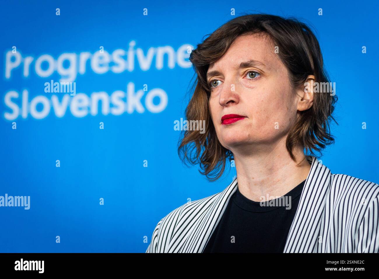 PROGRESSIVE SLOVAKIA PRESS CONFERENCE Slovak Member of Parliament and