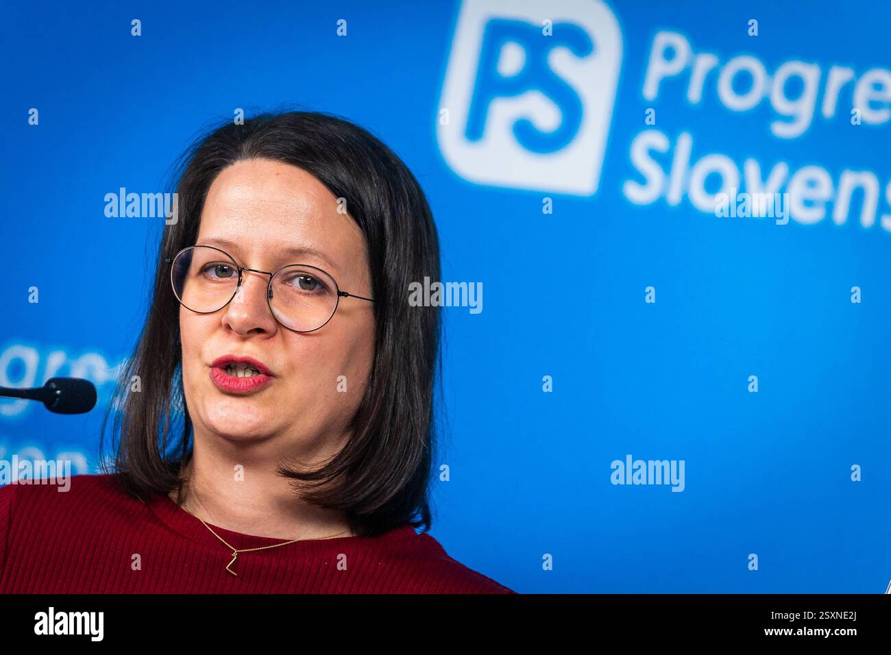 PROGRESSIVE SLOVAKIA PRESS CONFERENCE Slovak Member of Parliament and