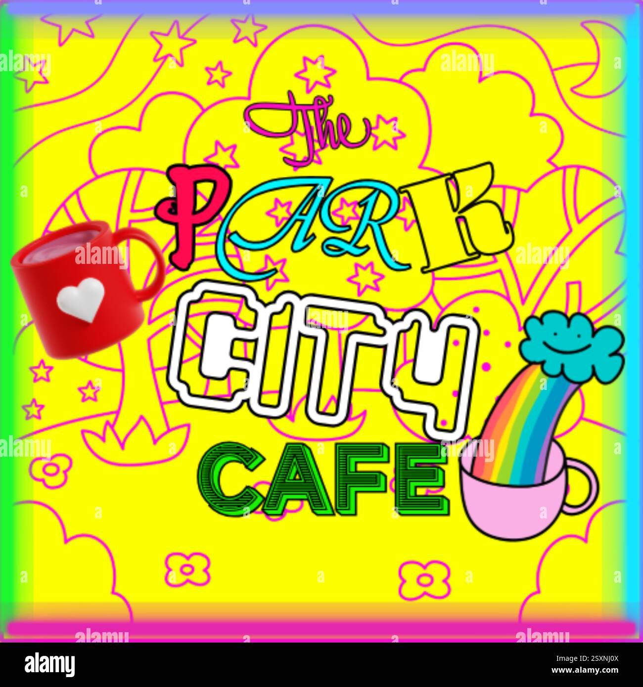 Graphic Collages, Logos, and Illustrations Stock Photo - Alamy