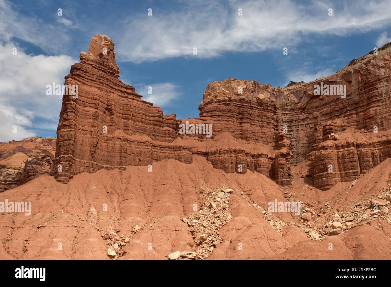 Chimney rock, usa view hi-res stock photography and images - Alamy