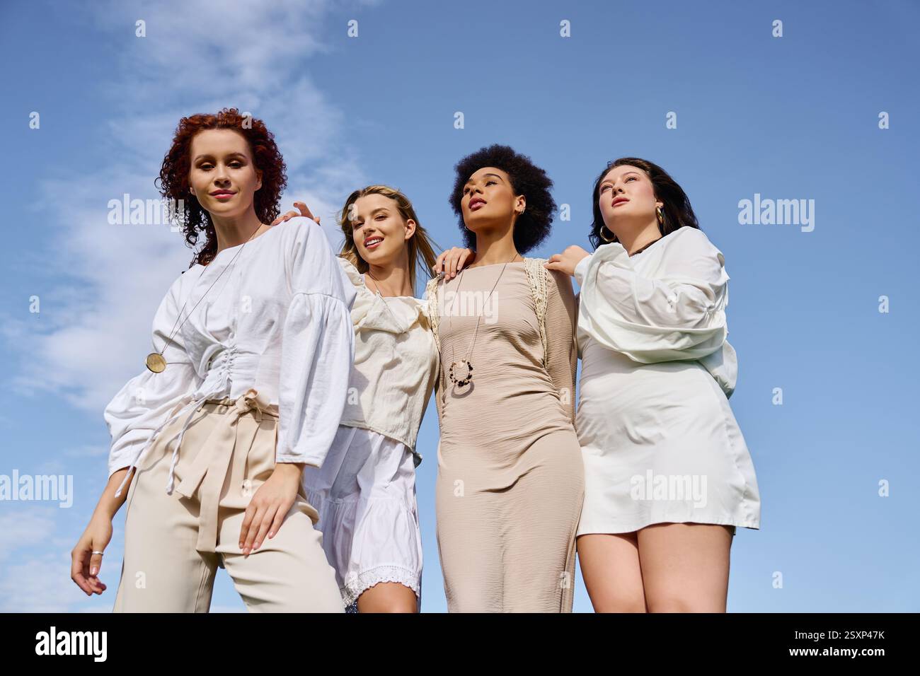 Female outdoors feminine hi-res stock photography and images - Alamy