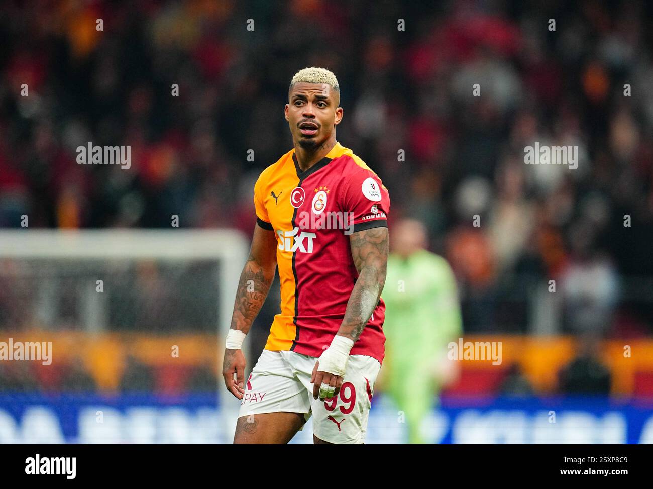 Rams Park, Istanbul, Turkey. 24th Feb, 2025. Mario Lemina // during a ...