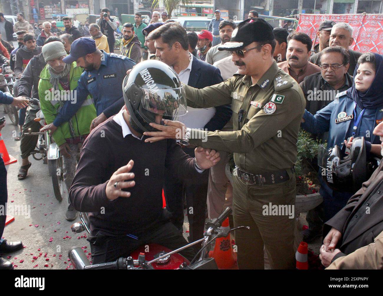 LAHORE, PAKISTAN, FEB 25: Chief Traffic Officer (CTO), Dr. Athar Waheed ...