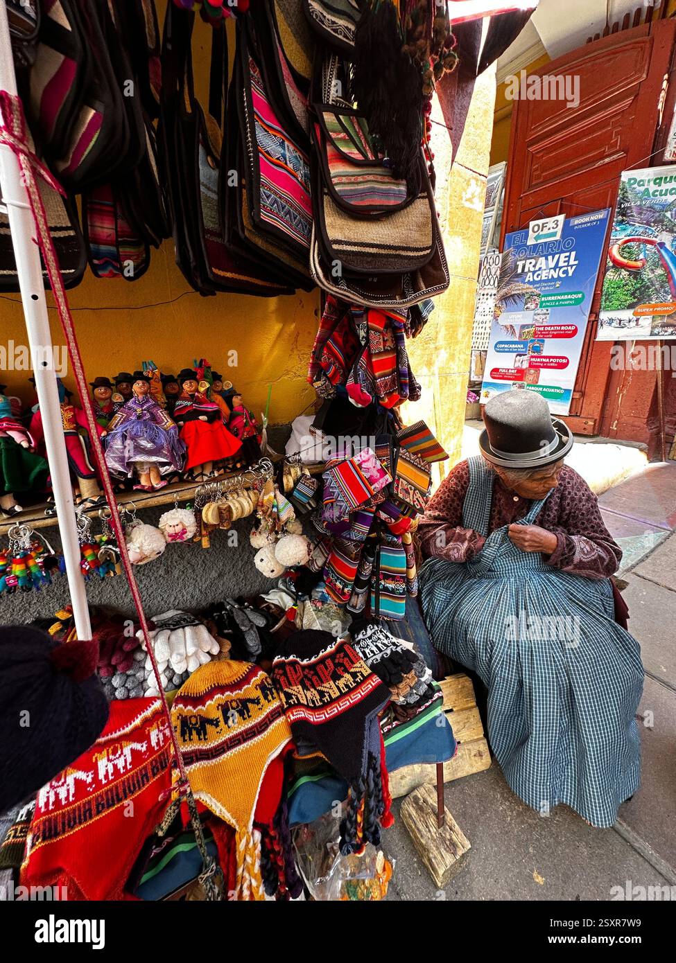 a day in Bolivia - Smartphone Captured Stock Image