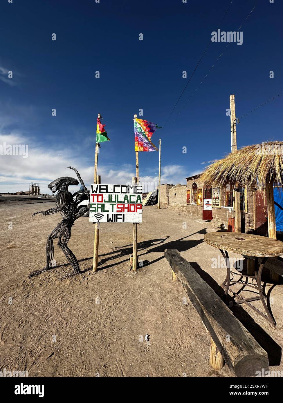 a day in Bolivia - Smartphone Captured Stock Image