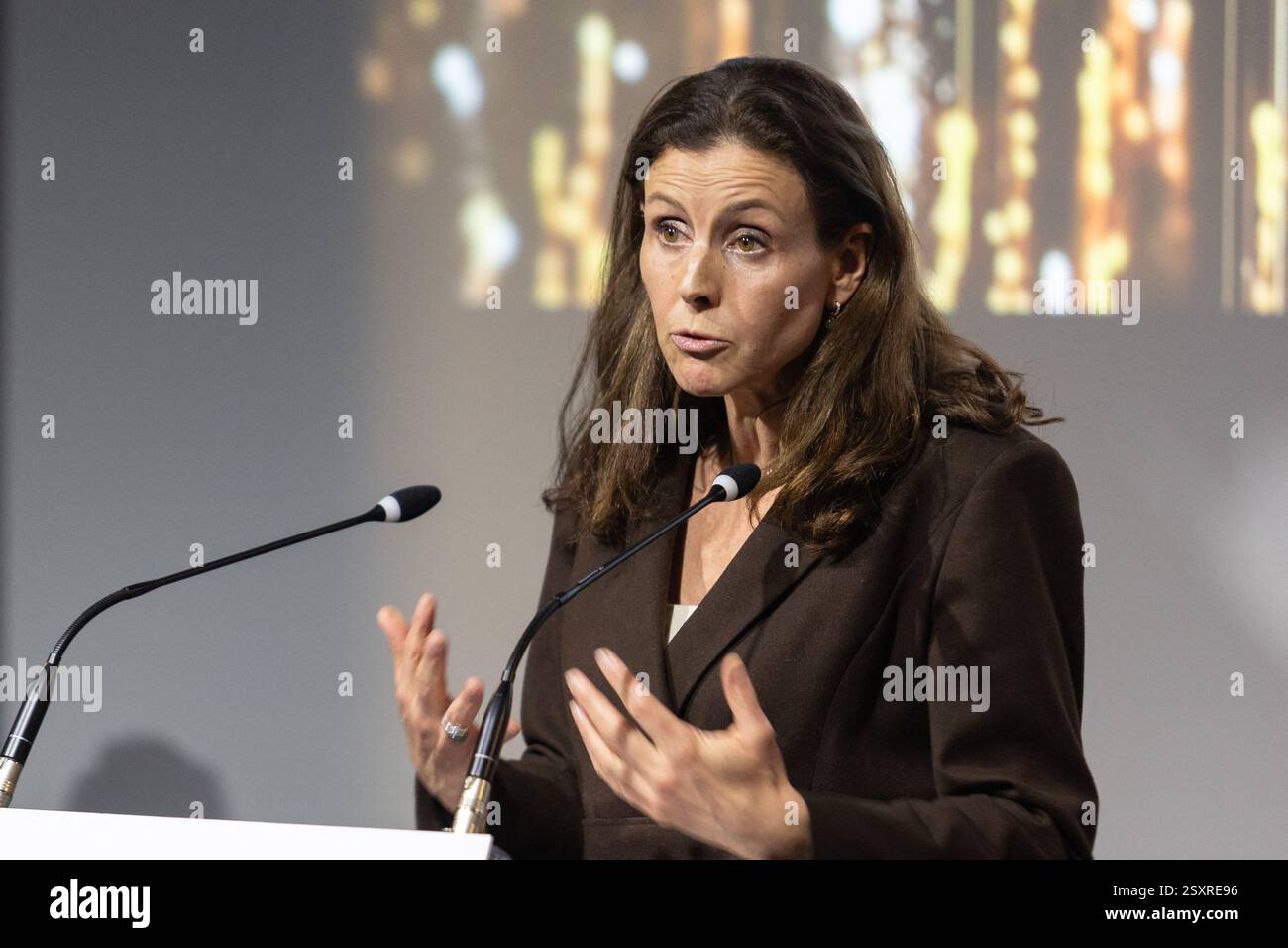Charlotte ParmentierLecocq, Minister Delegate in charge of Autonomy and Disability attends