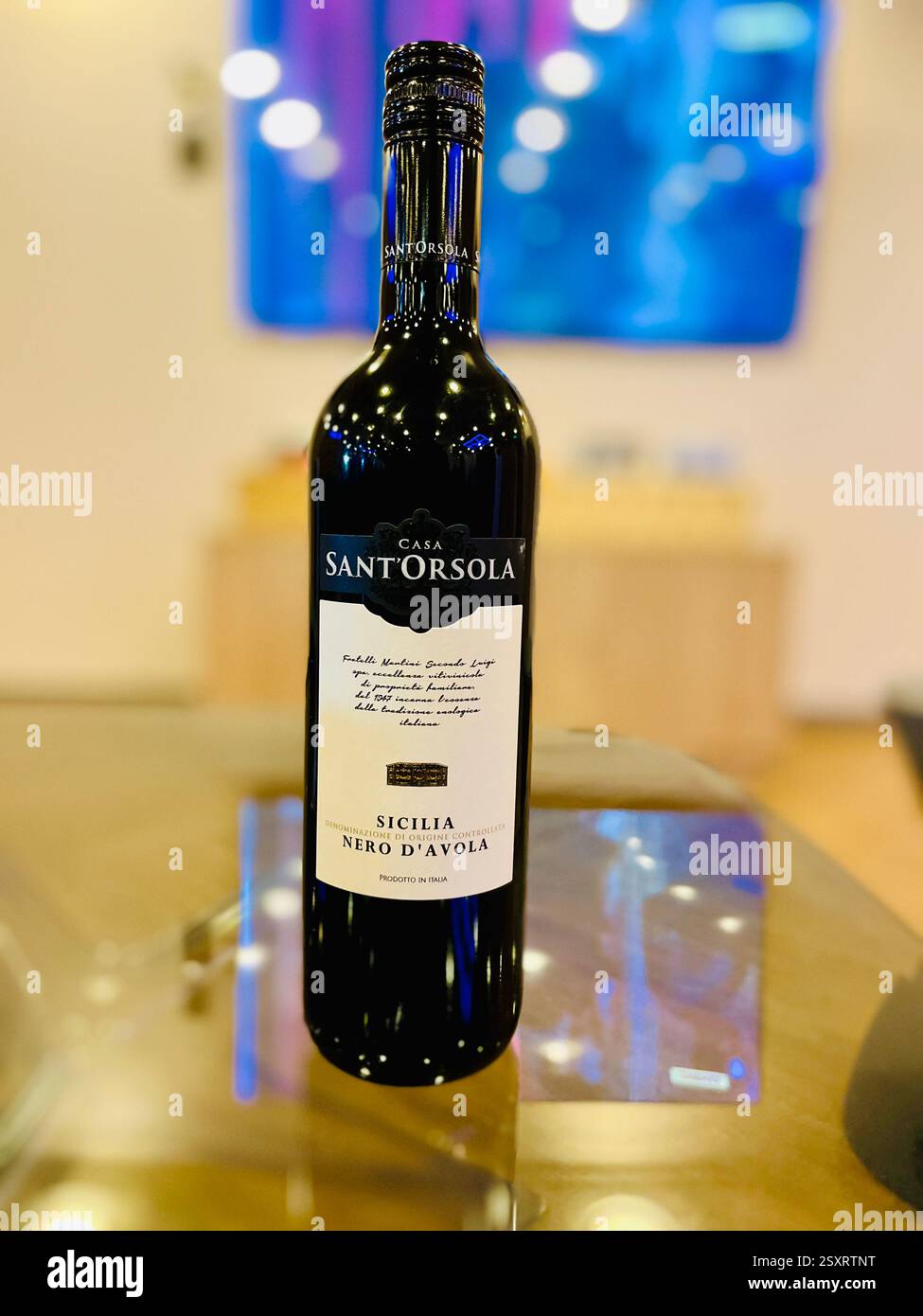 Red wine - Smartphone Captured Stock Image