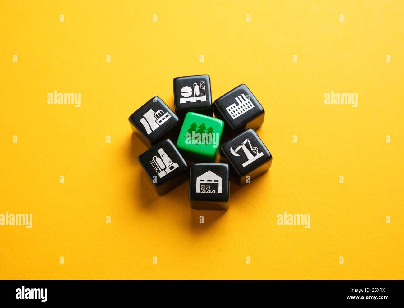 Nature is under threat from the activities of factories and humans ...