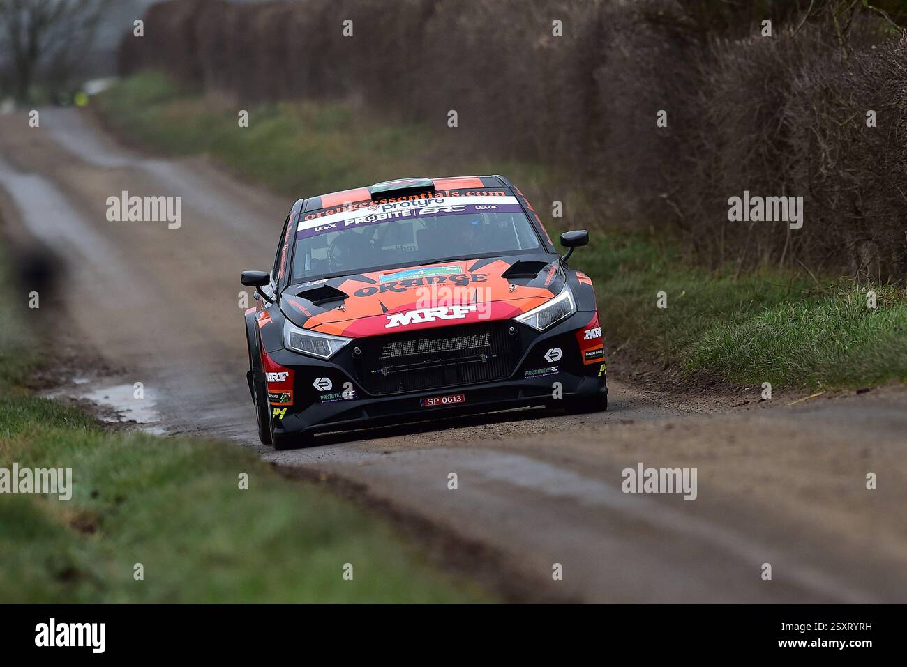 Jim Rally Driver Driver James Williams & Co-Driver Ross Whittock during the East Riding ...