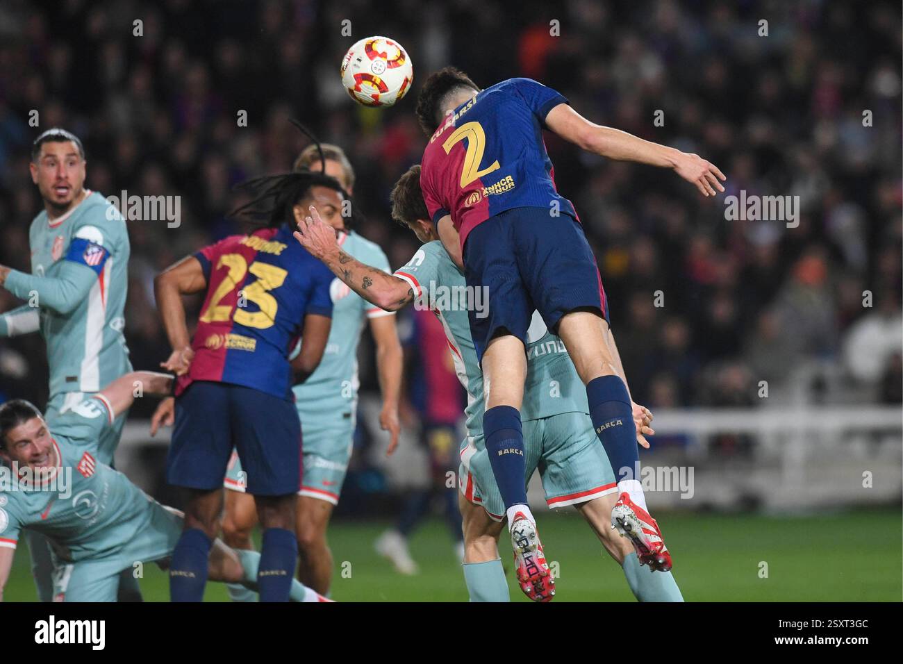 Spanish King Cup (Copa del Rey) soccer match FC Barcelona vs Atletico ...
