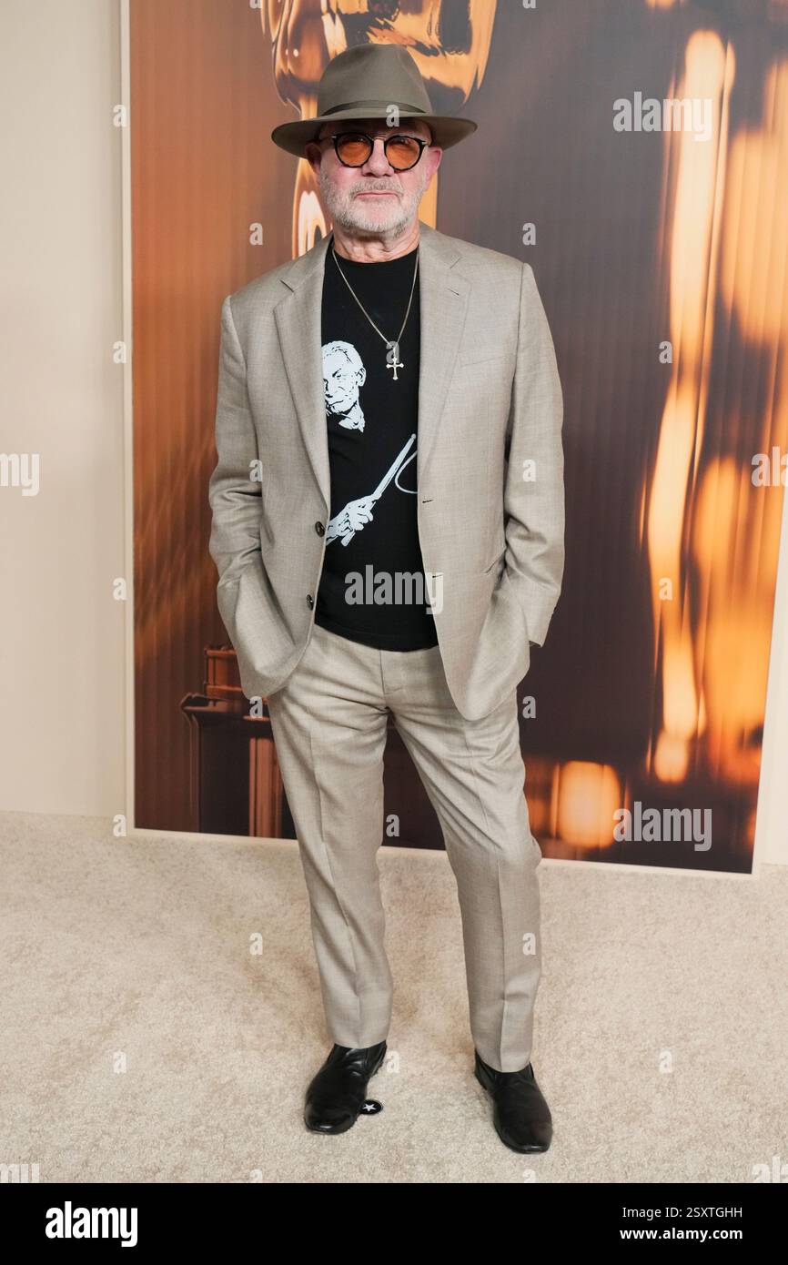 Bernie Taupin arrives at the Oscars Nominees Dinner on Tuesday, Feb. 25 ...