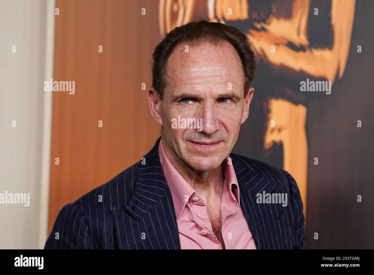 Ralph Fiennes arrives at the Oscars Nominees Dinner on Tuesday, Feb. 25 ...