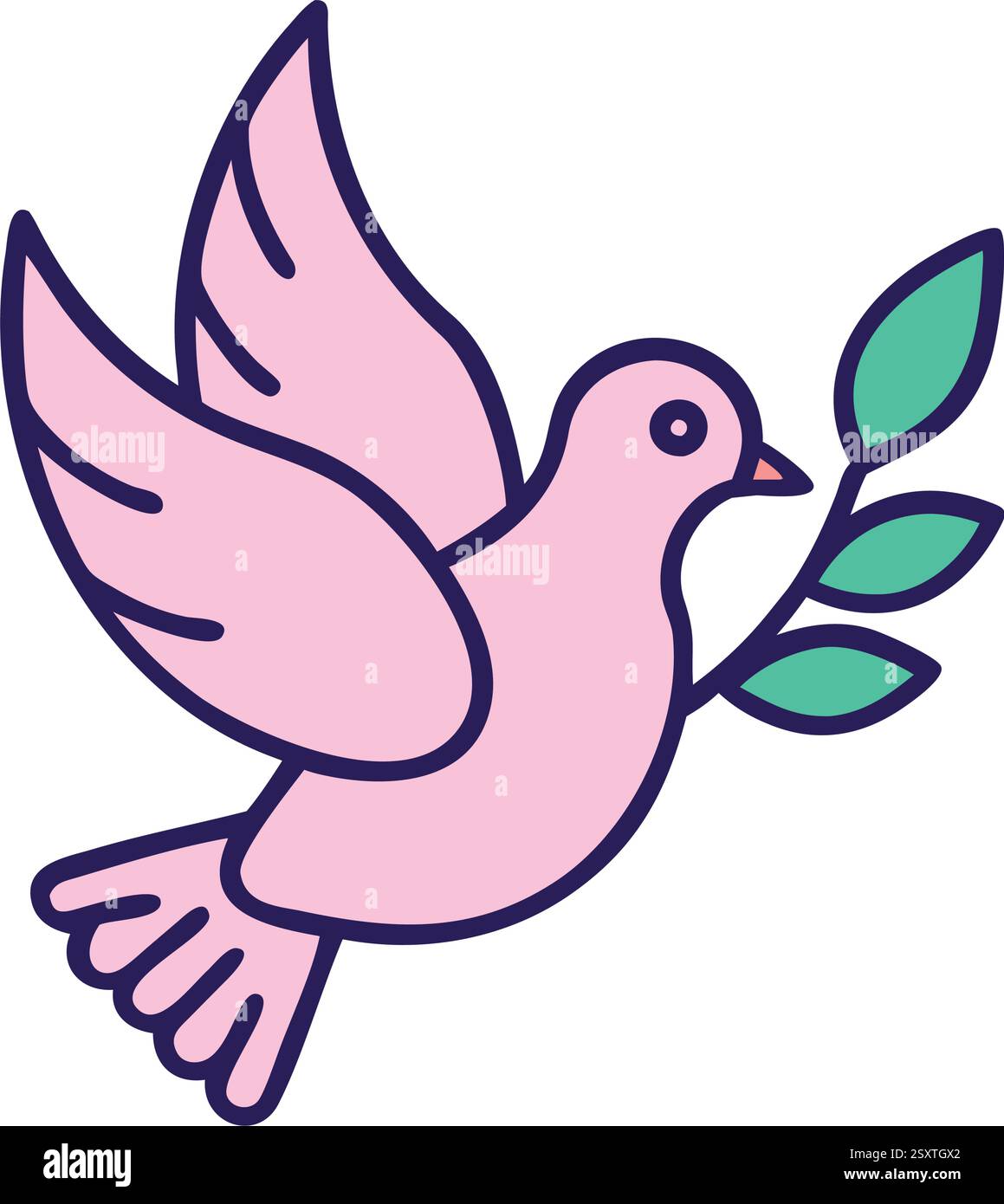 Mental Health Peace and Freedom Icon Stock Vector Image & Art - Alamy