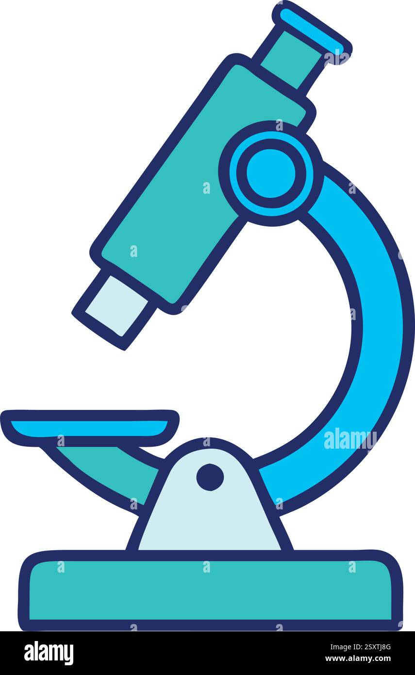 Pharmaceutical Industry Medical Microscope Icon Stock Vector Image ...