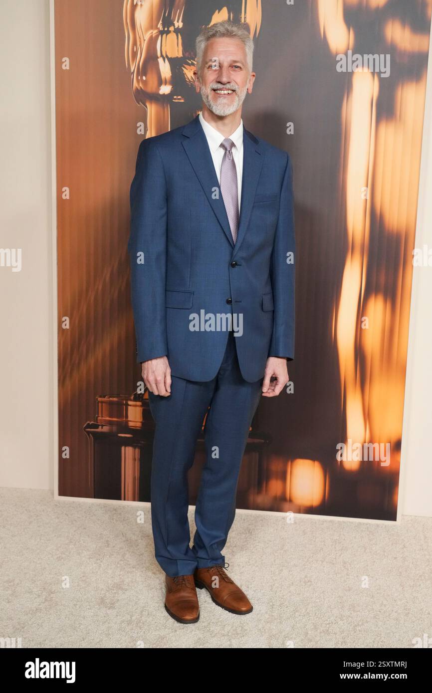 David Shirk arrives at the Oscars Nominees Dinner on Tuesday, Feb. 25 ...