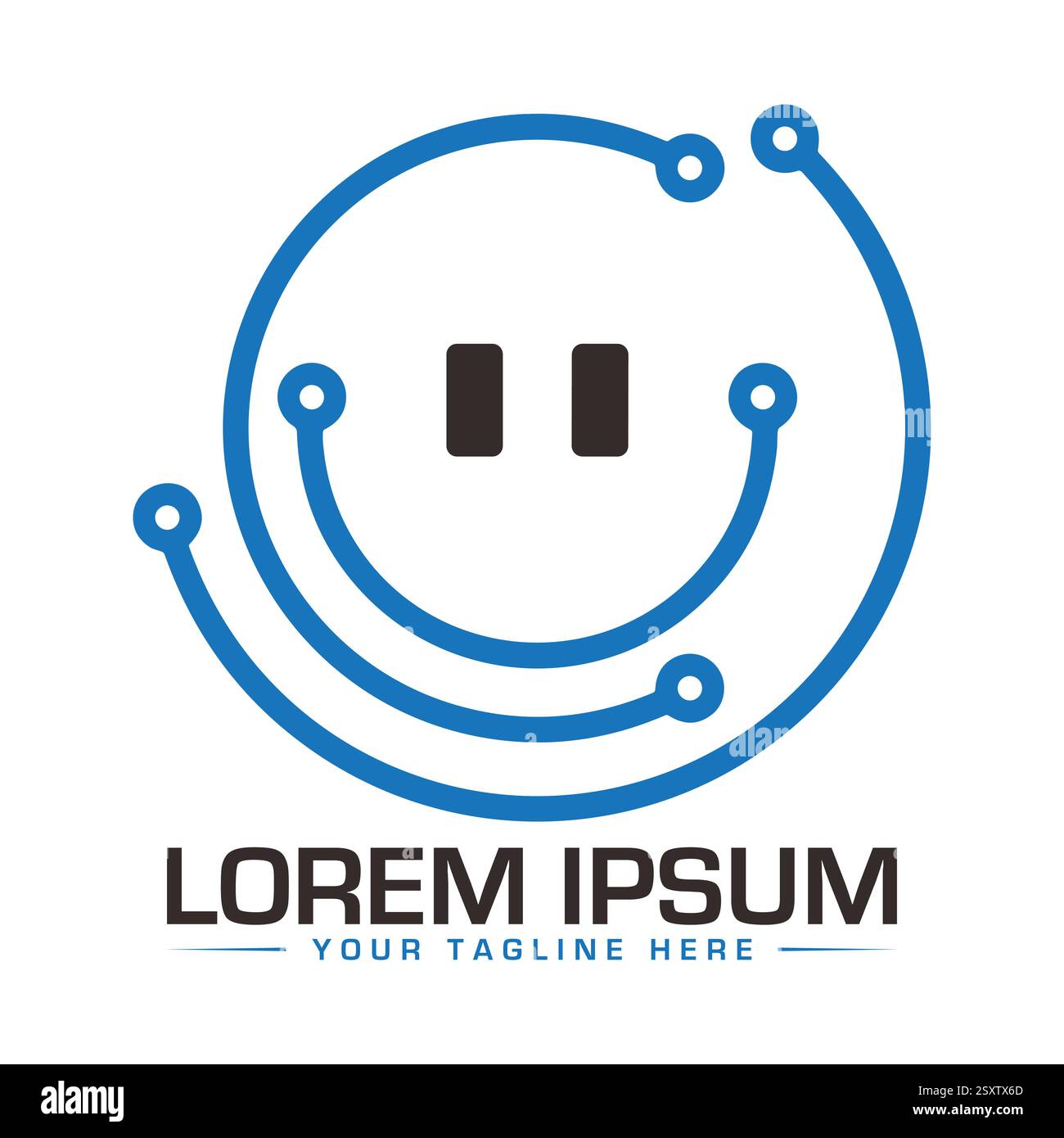 Tech Logo Design Vector, Cable Logo Design Stock Vector Image & Art - Alamy