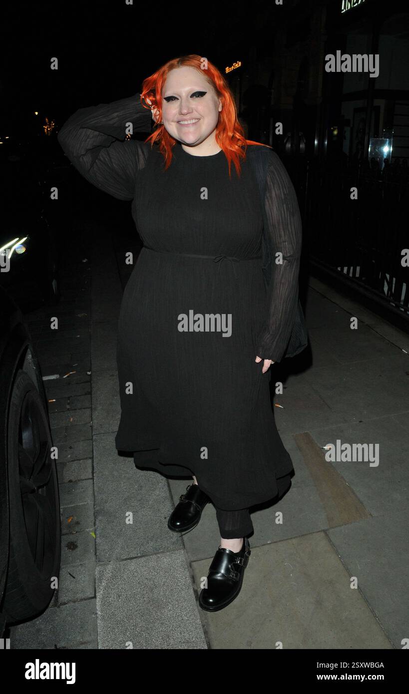 Beth Ditto at the LFW a/w 2025 Perfect Magazine London Fashion Week ...