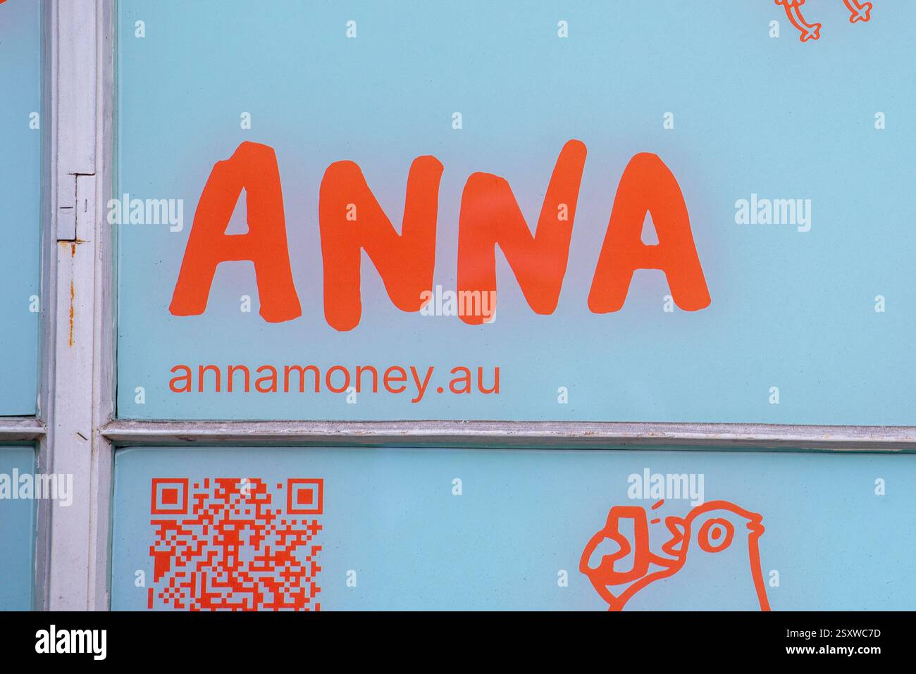 Anna Money is a UK-based fintech company founded in 2017 that helps small businesses manage their affairs. It now also operates in Australia Stock Photo