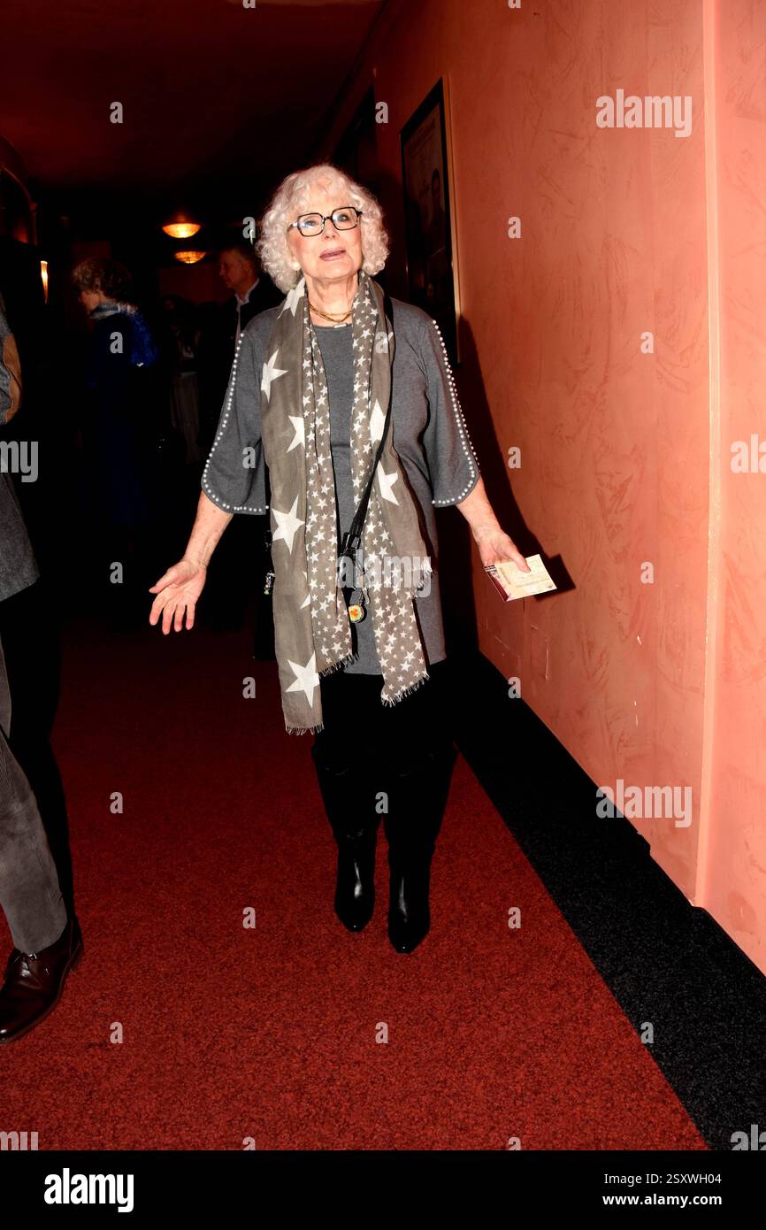 Christiane Ruecker Schauspielerin Muenchen 25.02.2025 Kleine Komoedie ...