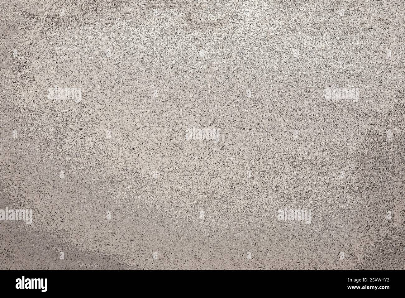 Light grey textured stucco wall background with copy space Stock Photo