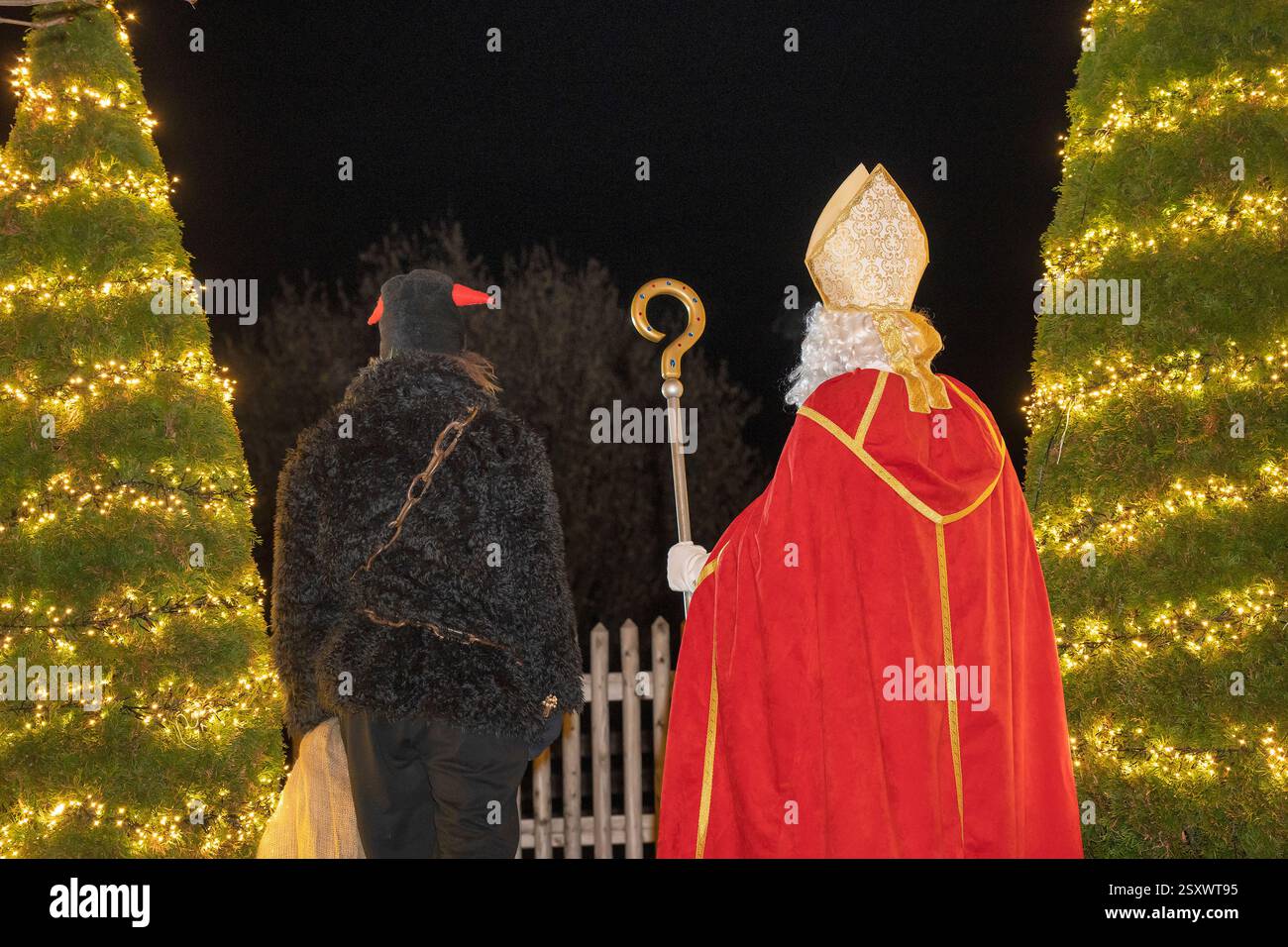 Saint nicholas krampus on hi res stock photography and images Alamy