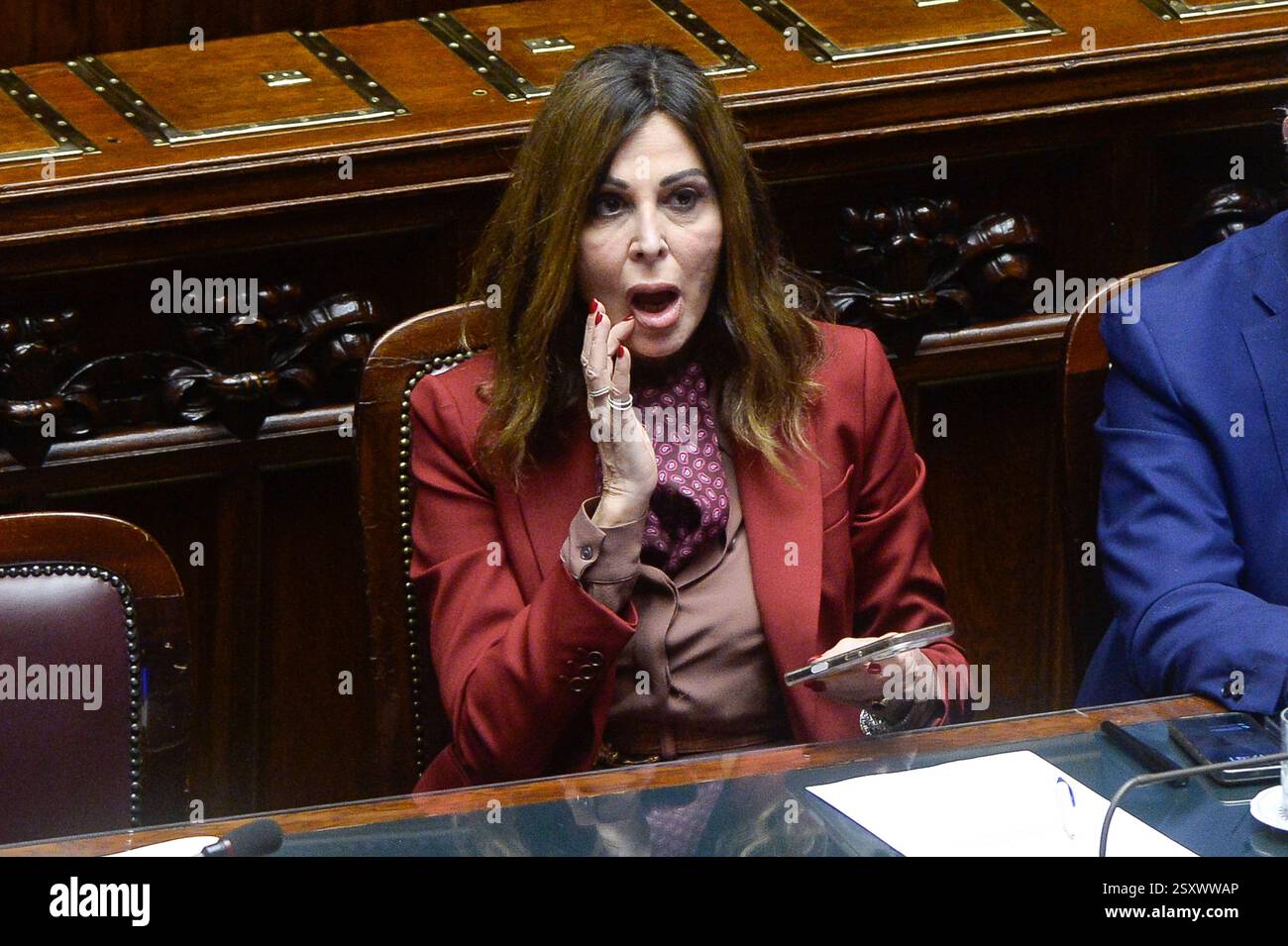 Daniela Foresta Roma Italy, Rome, 25 February, 2025 : Chamber of Deputies, general ...
