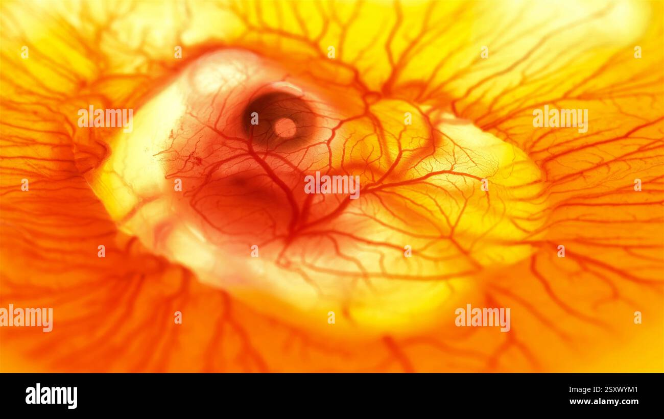 Light micrograph of a four day old chicken (Gallus gallus domesticus ...