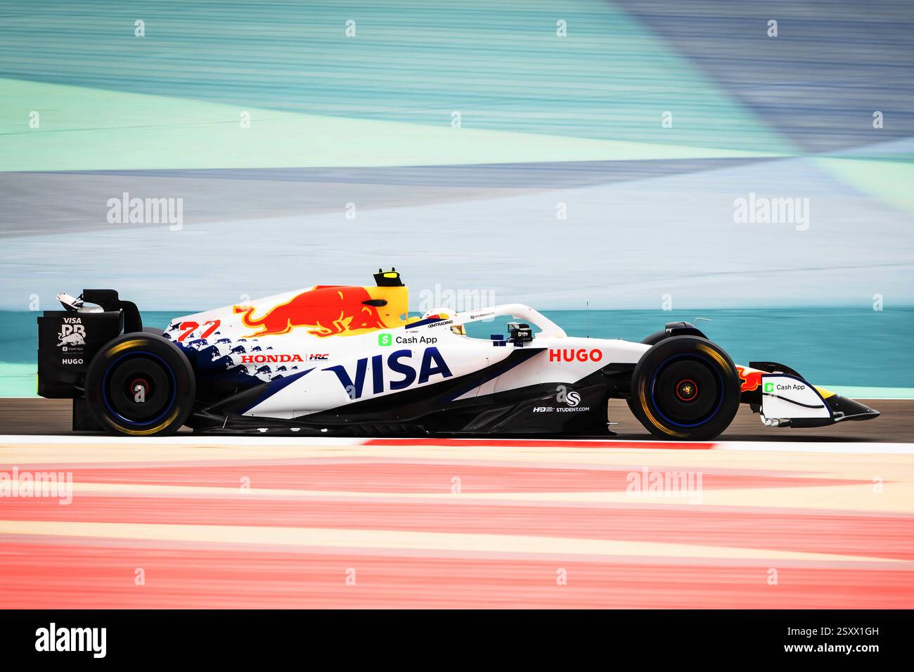 Vcarb Bahrain Testing Sakhir, Bahrain. 26th Feb, 2025. Yuki Tsunoda (JPN) Racing Bulls VCARB ...