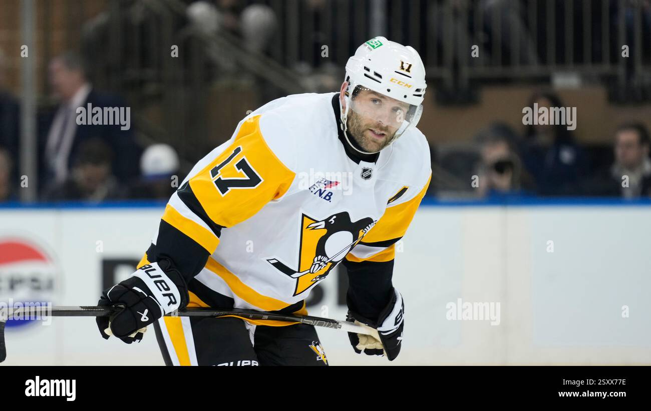 Pittsburgh Penguins' Bryan Rust during the second period of an NHL ...