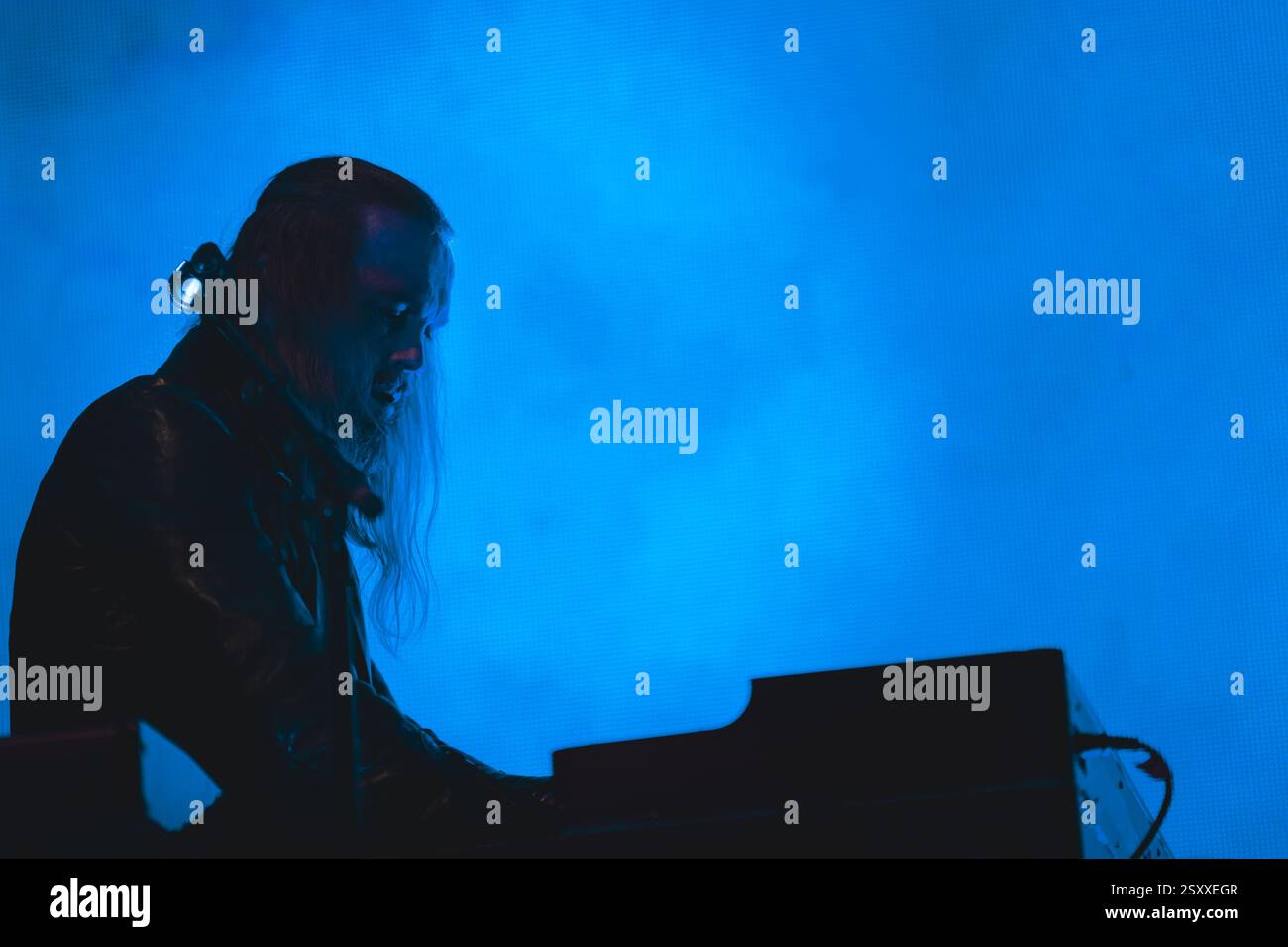 Joakim Svalberg performing with Opeth live at Bristol Beacon, February 25th 2025 Stock Photo