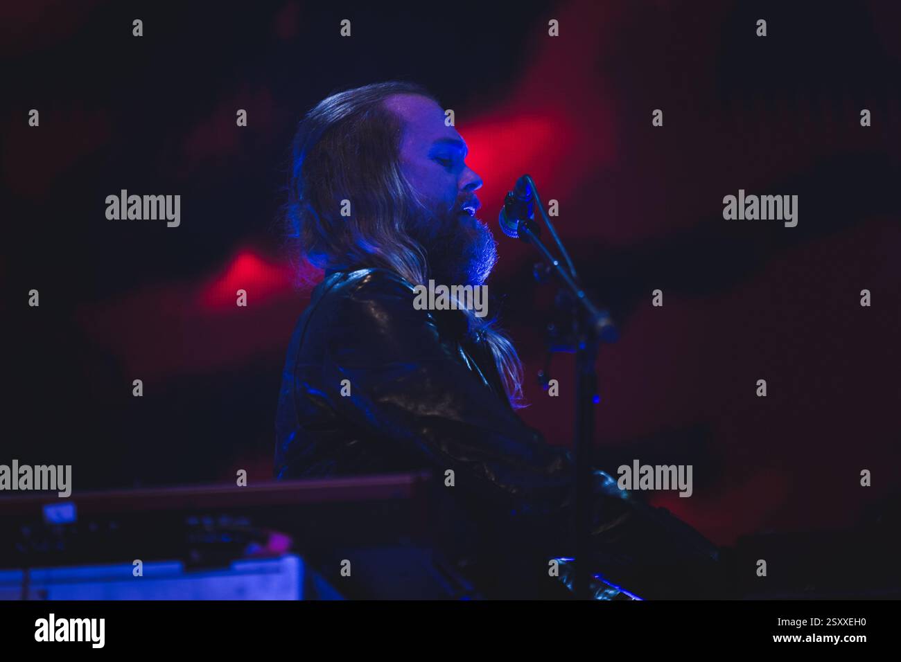 Joakim Svalberg performing with Opeth live at Bristol Beacon, February 25th 2025 Stock Photo
