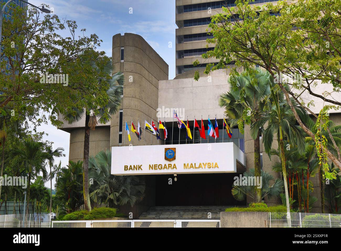 Bank Negara Malaysia (Central Bank of Malaysia) building, Kuala Lumpur  Stock Photo - Alamy