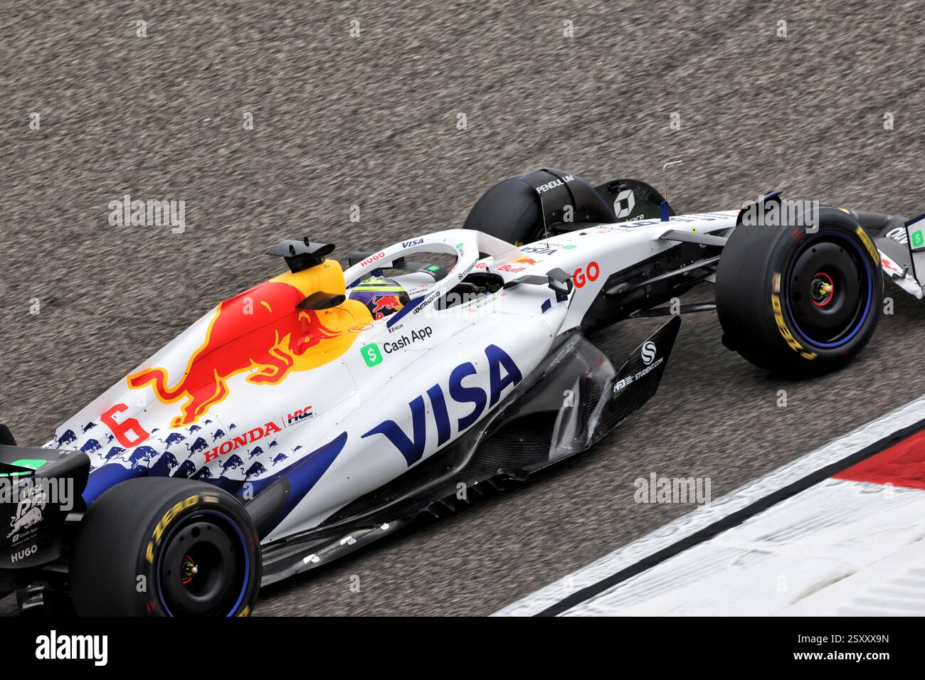 Vcarb Bahrain Testing Sakhir, Bahrain. 26th Feb, 2025. Isack Hadjar (FRA) Racing Bulls VCARB ...