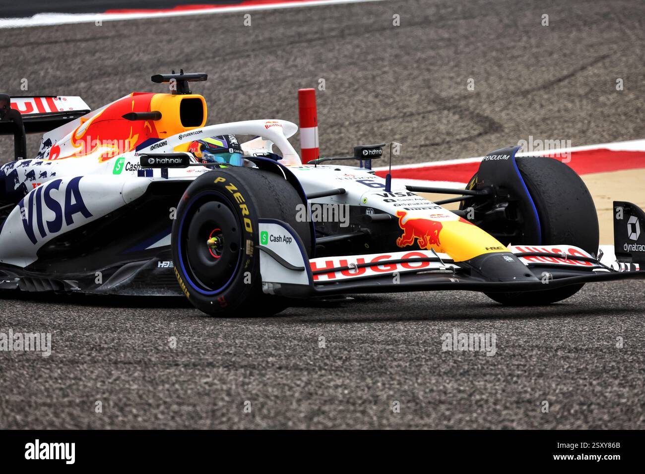 Vcarb Bahrain Testing Sakhir, Bahrain. 26th Feb, 2025. Isack Hadjar (FRA) Racing Bulls VCARB ...