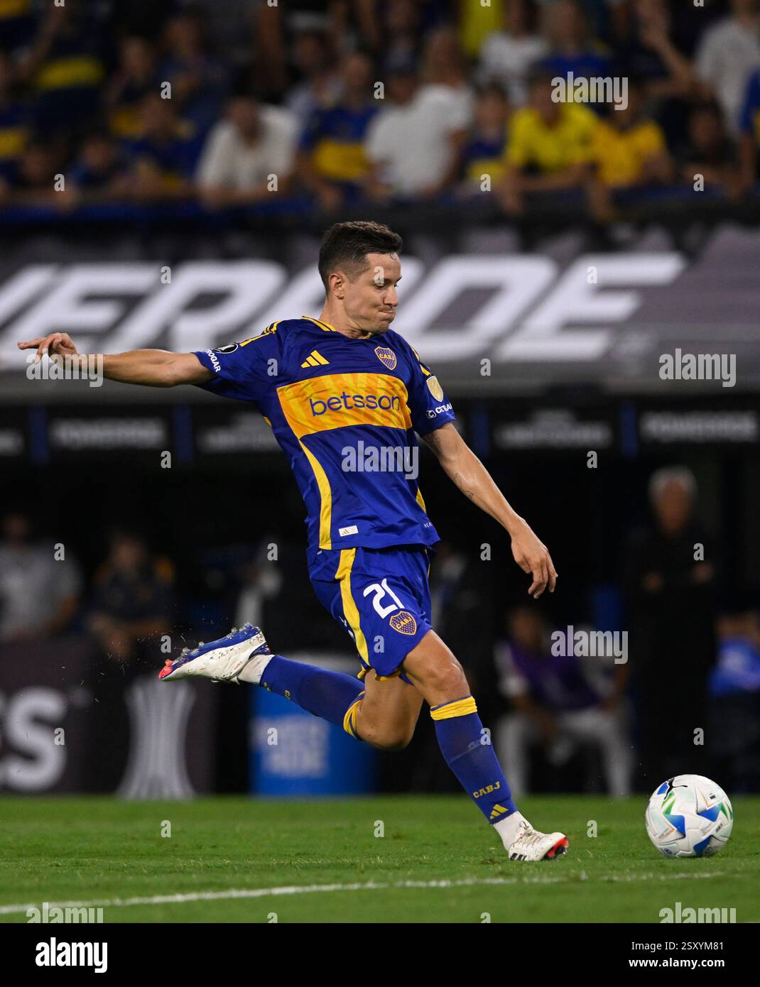 Argentina, Buenos Aires 25 February 2025: Ander Herrera of Boca Juniors