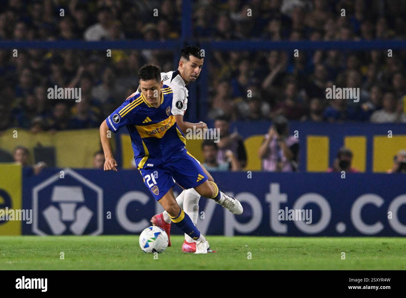 25 February 2025 - Argentina, Buenos Aires: Ander Herrera of Boca
