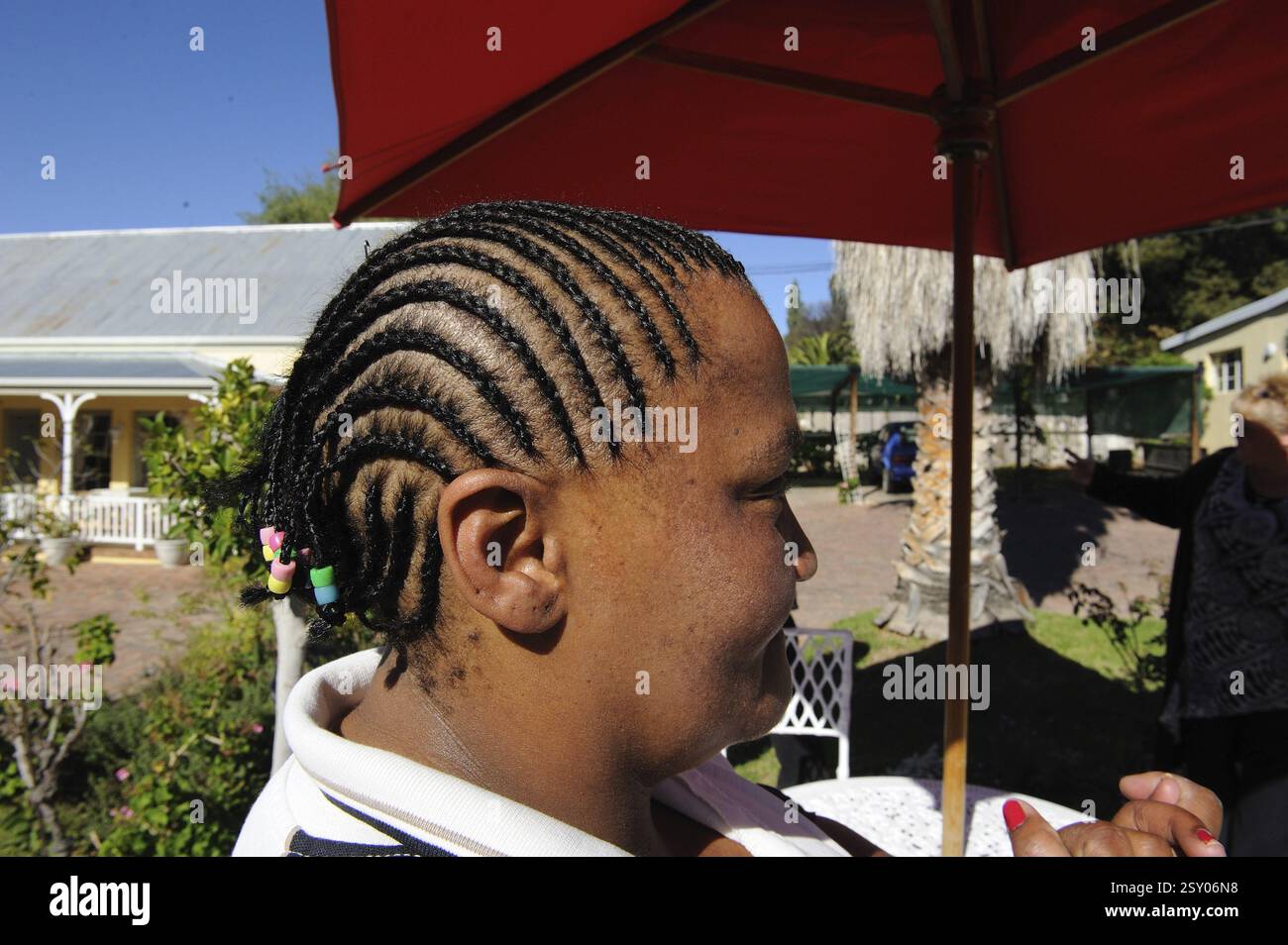 Hairstyles south africa Stock Photo - Alamy