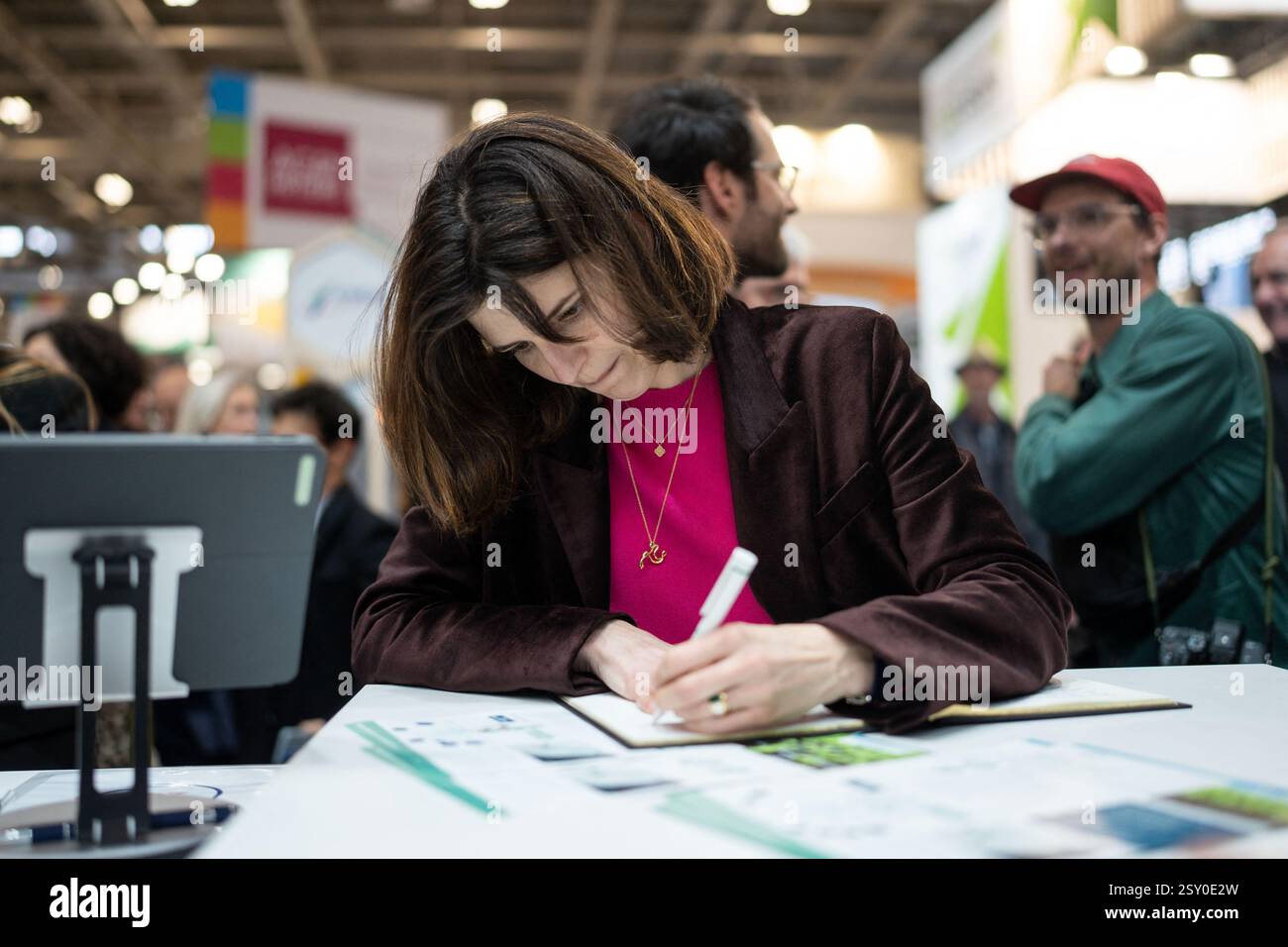 French Deputy Minister for Artificial Intelligence and Digital Clara Chappaz during the 2025