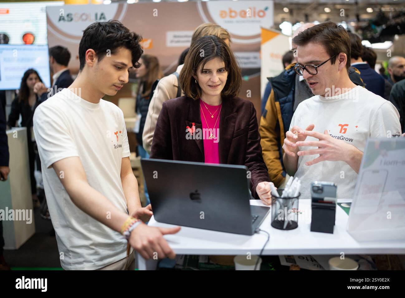 French Deputy Minister for Artificial Intelligence and Digital Clara Chappaz during the 2025