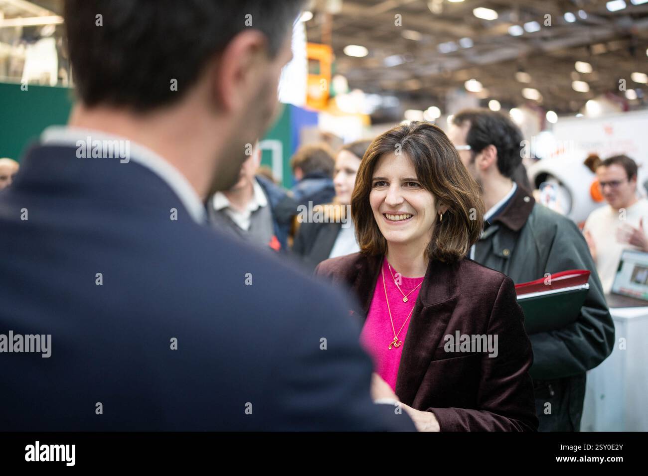 French Deputy Minister for Artificial Intelligence and Digital Clara Chappaz during the 2025