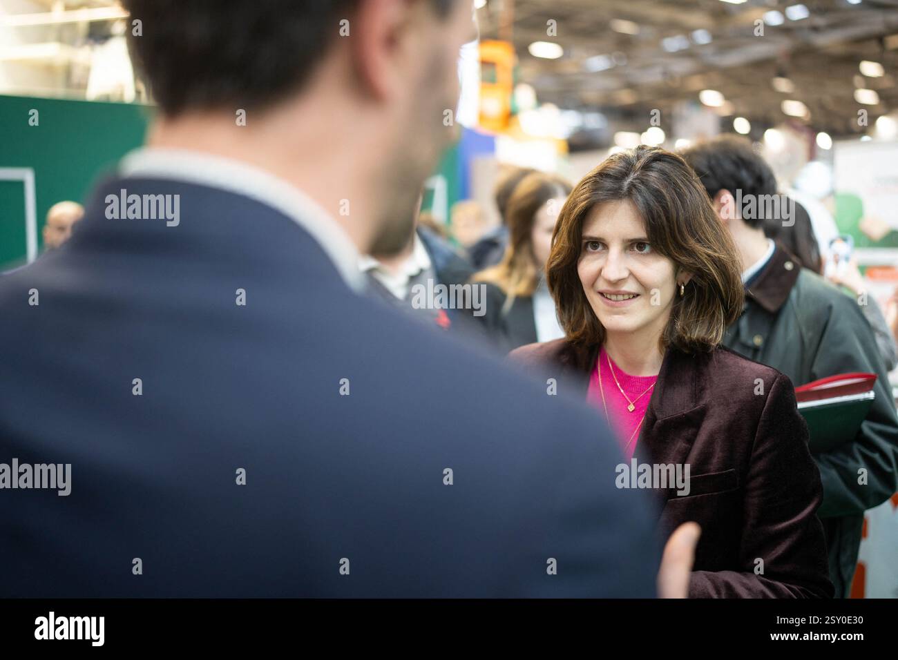 French Deputy Minister for Artificial Intelligence and Digital Clara Chappaz during the 2025
