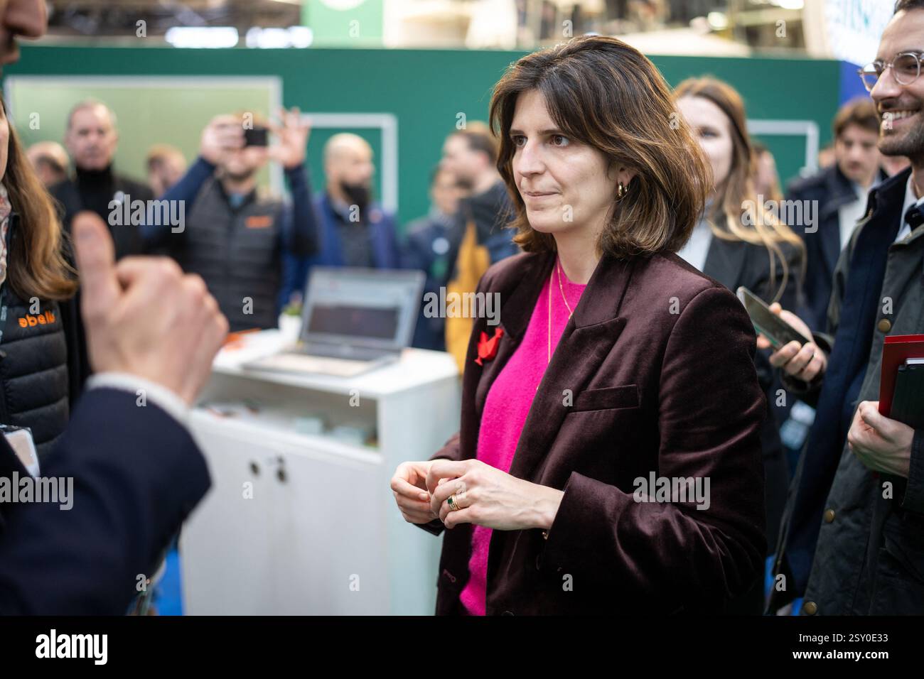 French Deputy Minister for Artificial Intelligence and Digital Clara Chappaz during the 2025